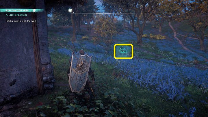 Na miejscu okaże się, że dzieciom nic nie grozi i chciały Cię po prostu zwabić do miejsca, w którym usłyszały wycie rannego wilka - Assassins Creed Valhalla: Mały problem/A little problem - solucja - Assassins Creed Valhalla - poradnik do gry