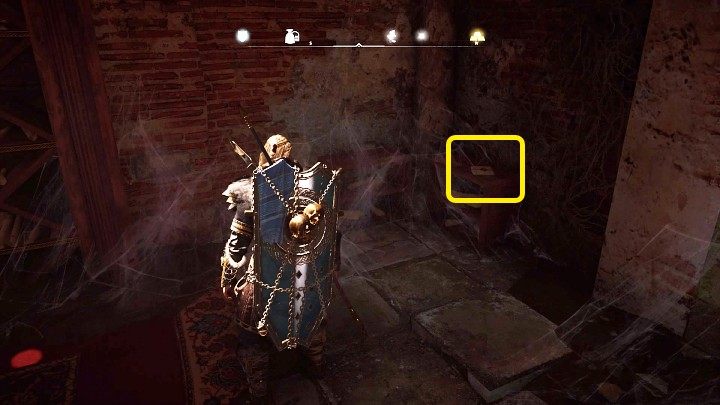 Kodeks Magasa, Strona II (The Magas Codex, Page II) znajdziesz w rogu zamkniętego pomieszczenia - klucz leży na wysokim regale obok wejścia - Assassins Creed Valhalla: Krótka historia ukrytych - solucja, opis przejścia - Assassins Creed Valhalla - poradnik do gry