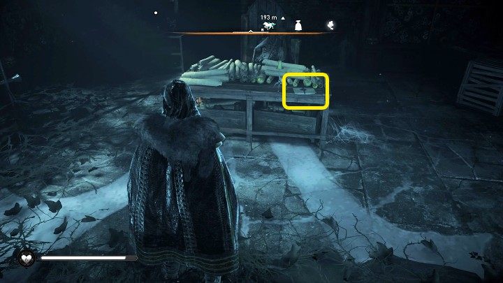 Kodeks Magasa, Strona VI (The Magas Codex, Page VI) leży na drewnianym stoliku na samym środku pomieszczenia - Assassins Creed Valhalla: Krótka historia ukrytych - solucja, opis przejścia - Assassins Creed Valhalla - poradnik do gry