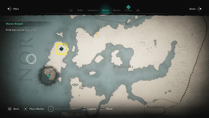 Po krótkim przerywniku filmowym z udziałem oprawcy rodziców Eivora (Kjotve the cruel) wcielisz się w głównego bohatera i będziesz mieć za zadanie odszukania i uratowania swojej załogi z rąk ludzi okrutnego wodza - Assassins Creed Valhalla: Więzy Krwi/Honor Bound - solucja, opis przejścia - Assassins Creed Valhalla - poradnik do gry