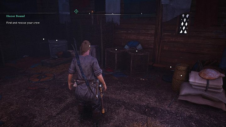 Idąc w stronę głównego znacznika misji warto zajrzeć do mijanych chat, ponieważ w środku możesz znaleźć dodatkowe fanty - nieco srebra, a także użyteczne przedmioty - Assassins Creed Valhalla: Więzy Krwi/Honor Bound - solucja, opis przejścia - Assassins Creed Valhalla - poradnik do gry