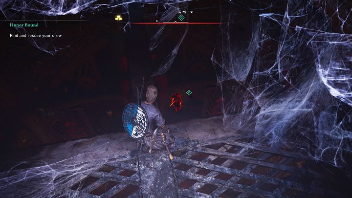 Gdy użyjesz Wzroku Odyna określisz lokalizację pierwszego poważniejszego przeciwnika - Assassins Creed Valhalla: Więzy Krwi/Honor Bound - solucja, opis przejścia - Assassins Creed Valhalla - poradnik do gry