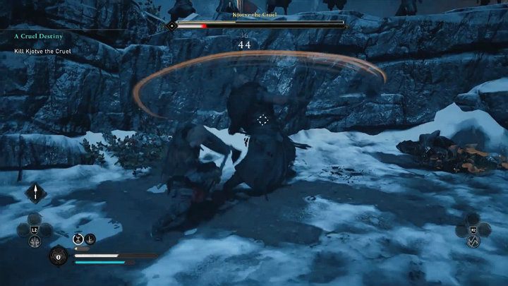 Gdy tylko walka przeniesie się na inny teren będziesz mieć znacznie mniej miejsca do wykonywania manewrów - Assassins Creed Valhalla: Okrutny los/A Cruel Destiny - solucja, opis przejścia - Assassins Creed Valhalla - poradnik do gry