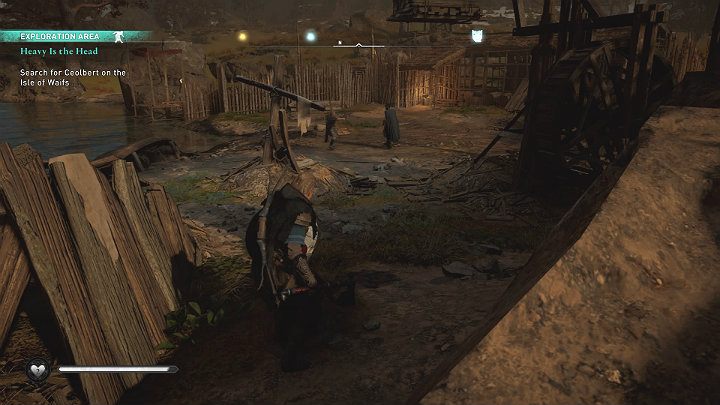 Gdy będziesz już na miejscu zauważysz Ceolberta w towarzystwie Leofritha - Assassins Creed Valhalla: Ciężar władzy/Heavy is the Head - solucja - Assassins Creed Valhalla - poradnik do gry