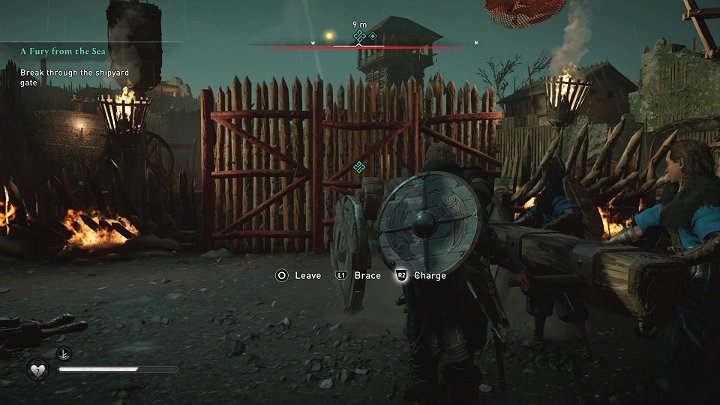 Twoi żołnierze od razu zaczną wprowadzać na plac taran - Assassins Creed Valhalla: Gniew morza/A Fury from the Sea - solucja - Assassins Creed Valhalla - poradnik do gry