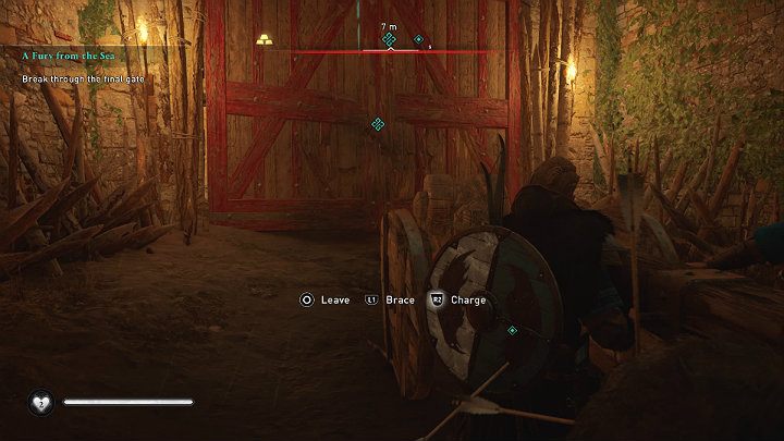 Następnie pomóż swoim ludziom przedrzeć się przez ostatnią bramę, a wejście do fortecy stanie przed Tobą otworem - Assassins Creed Valhalla: Gniew morza/A Fury from the Sea - solucja - Assassins Creed Valhalla - poradnik do gry