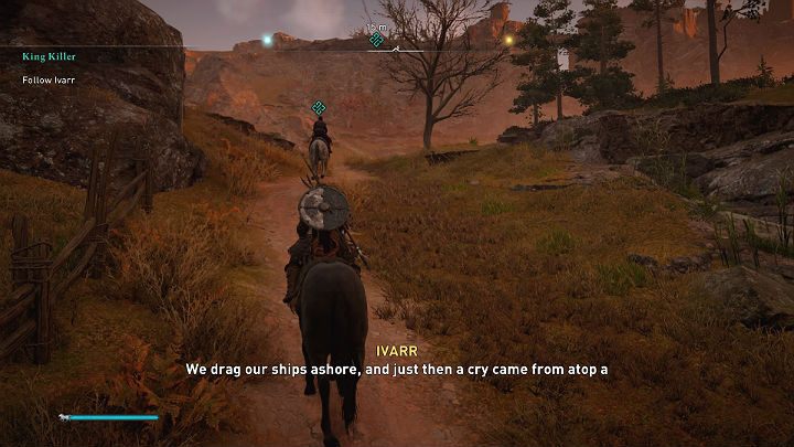 Wsiądź na konia i podążaj za Ivarrem - Assassins Creed Valhalla: Zabójca Królów/King Killer - solucja, opis przejścia - Assassins Creed Valhalla - poradnik do gry