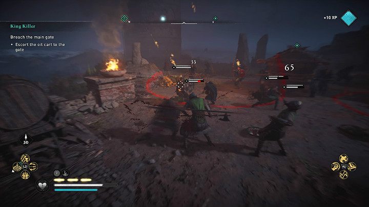 Pierwszym etapem szturmu będzie wyważenie głównej bramy - Assassins Creed Valhalla: Zabójca Królów/King Killer - solucja, opis przejścia - Assassins Creed Valhalla - poradnik do gry