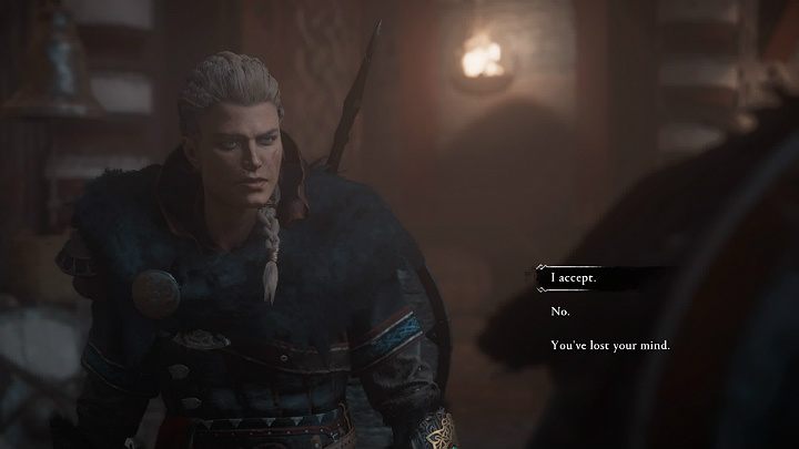Odpocznij w swoim pokoju, a następnie wyjdź na zewnątrz porozmawiać z Dagiem - Assassins Creed Valhalla: Czarne chmury/A Brewing Storm - solucja - Assassins Creed Valhalla - poradnik do gry
