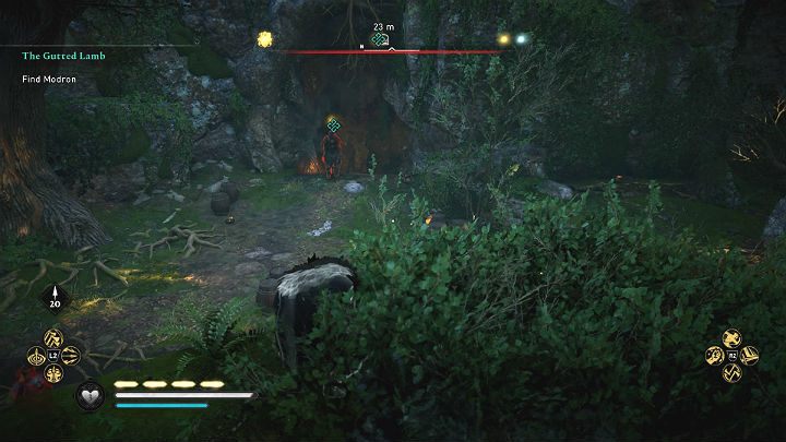 W pobliżu aż roi się od bandytów, ale jeśli nie chcesz to nie musisz z nimi walczyć - Assassins Creed Valhalla: Jak jagnię na rzeź/The Gutted Lamb - solucja - Assassins Creed Valhalla - poradnik do gry