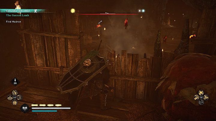 Dojdziesz do dobrze strzeżonej groty - Assassins Creed Valhalla: Jak jagnię na rzeź/The Gutted Lamb - solucja - Assassins Creed Valhalla - poradnik do gry