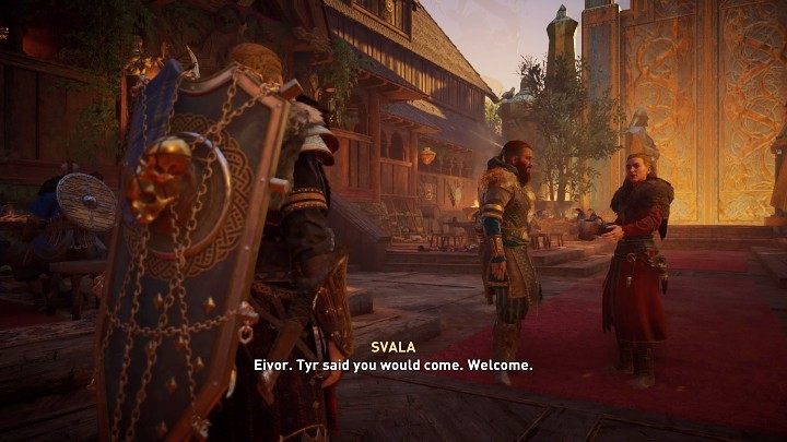 Obudzisz się w jednej z chat w Walhalli - Assassins Creed Valhalla: Stróż brata swego / A Brothers Keeper - solucja - Assassins Creed Valhalla - poradnik do gry