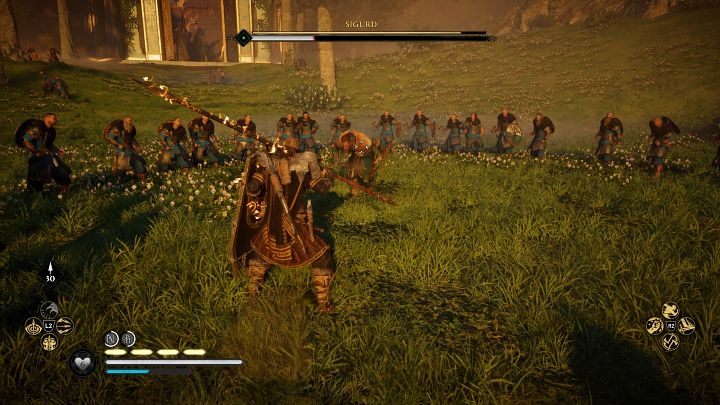 Po krótkiej chwili Sigurd będzie chciał z Tobą pomówić i stoczyć braterski pojedynek - Assassins Creed Valhalla: Stróż brata swego / A Brothers Keeper - solucja - Assassins Creed Valhalla - poradnik do gry