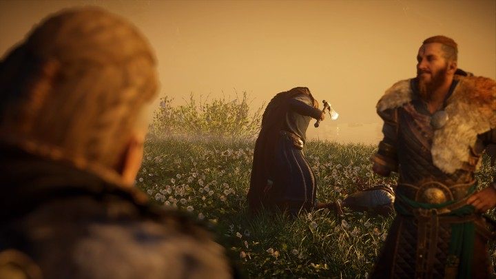 Tym razem, na koniec bitwy Eivor ujrzy postać łudząco podobną do jego ojca - Assassins Creed Valhalla: Stróż brata swego / A Brothers Keeper - solucja - Assassins Creed Valhalla - poradnik do gry