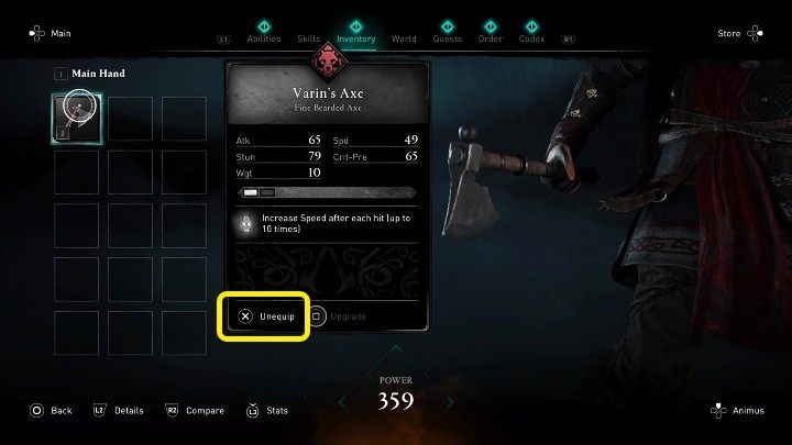 Po drugiej porażce na miejscu pojawi się Randvi, a na ekranie wyświetli się informacja o tym, że Odyn prowadzi Twój topór - Assassins Creed Valhalla: Stróż brata swego / A Brothers Keeper - solucja - Assassins Creed Valhalla - poradnik do gry