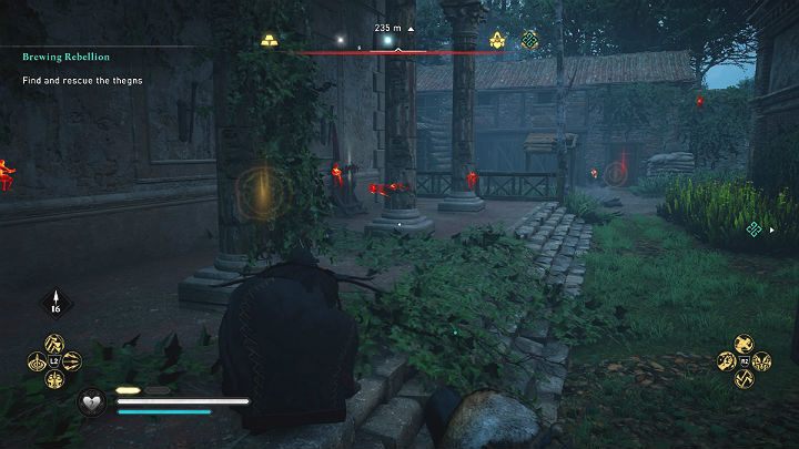 Wszędzie aż roi się od strażników więc jeśli chcesz zapobiec rzezi będziesz musiał się z nimi rozprawić - Assassins Creed Valhalla: Podżeganie do buntu/Brewing Rebellion - solucja - Assassins Creed Valhalla - poradnik do gry