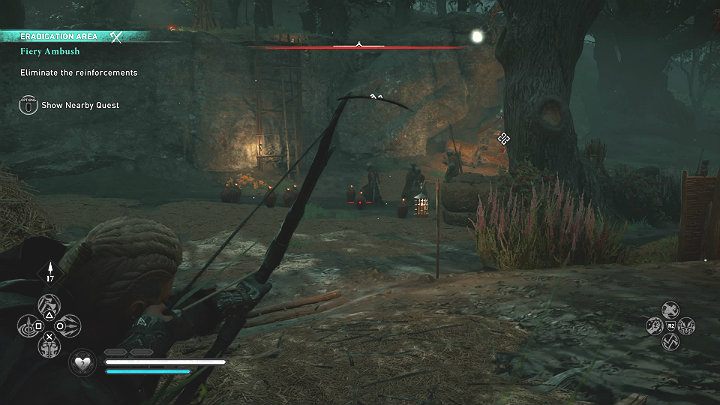 Gdy usłyszysz wycie Fulke schowaj się i poczekaj - Assassins Creed Valhalla: Ognista zasadzka/Fiery Ambush - solucja - Assassins Creed Valhalla - poradnik do gry