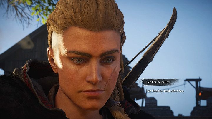 Po skończonej walce będziesz musiał zdecydować co stanie się z lady Eadwyn - Assassins Creed Valhalla: Kamień Sagi/The Saga Stone - solucja, opis przejścia - Assassins Creed Valhalla - poradnik do gry