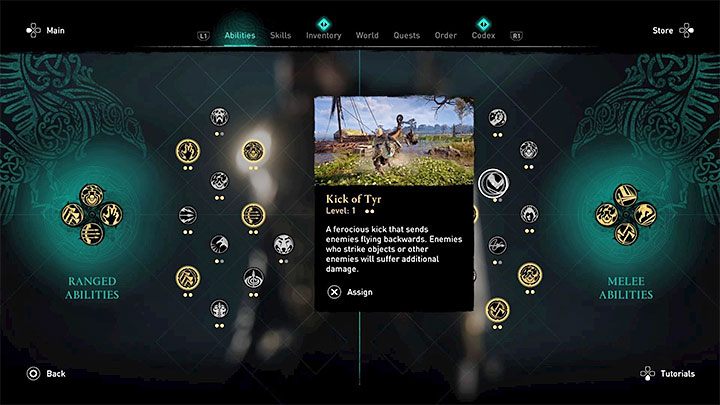 Spartański kopniak jest również dostępny w AC Valhalla, przy czym w przypadku przygód Eivora jest on zdolnością aktywowaną dzięki zużywaniu zgromadzonej adrenaliny - Assassins Creed Valhalla: Czy w grze jest spartański kopniak? - Assassins Creed Valhalla - poradnik do gry