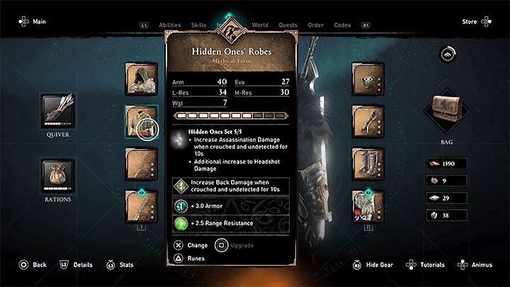 Najlepszy pancerz dla Eivora - asasyna to Zestaw Ukrytych (Hidden Ones Set) - Assassins Creed Valhalla: Najlepszy build - asasyn/skrytobójca - Assassins Creed Valhalla - poradnik do gry