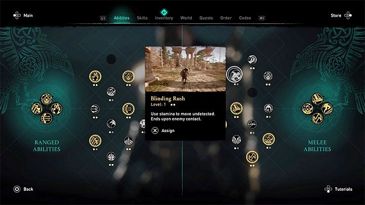 Zdolności wręcz powinieneś traktować bardziej jako ratunek na wypadek wykrycia Eivora, oraz jako pomoc w sytuacjach, w których prowadzenie walk jest obowiązkowe - Assassins Creed Valhalla: Najlepszy build - asasyn/skrytobójca - Assassins Creed Valhalla - poradnik do gry