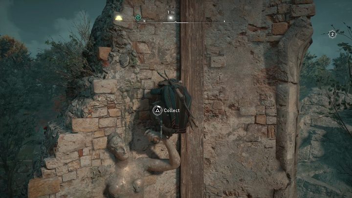 Aby dostać się do mapy musisz po prostu wskoczyć na pomnik - Assassins Creed Valhalla: Mapa skarbów - Grantebridgescire, sekrety, lokacje - Assassins Creed Valhalla - poradnik do gry