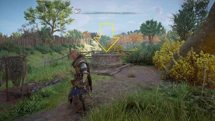 Schemat ukryty jest w studni, do której musisz wskoczyć - Assassins Creed Valhalla: Mapa skarbów - Grantebridgescire, sekrety, lokacje - Assassins Creed Valhalla - poradnik do gry