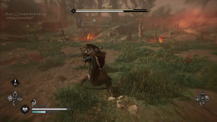 Zacznijmy od tego, że Regan uwielbia ogień - Assassins Creed Valhalla: Córka Leriona - Wschodnia Anglia, sekrety, lokacje - Assassins Creed Valhalla - poradnik do gry