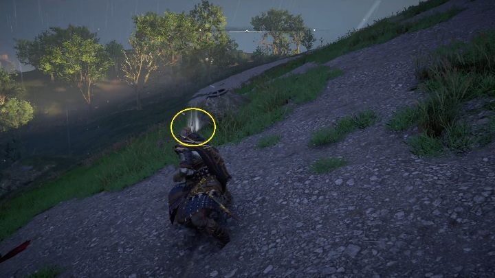 Schemat leży zaraz przy skale, na której wygrzewają się węże - Assassins Creed Valhalla: Mapa skarbów - Cent, sekrety, lokacje - Assassins Creed Valhalla - poradnik do gry