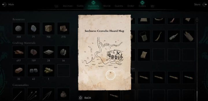 4 - Assassins Creed Valhalla: Mapa skarbów - Suthsexe, sekrety, lokacje - Assassins Creed Valhalla - poradnik do gry