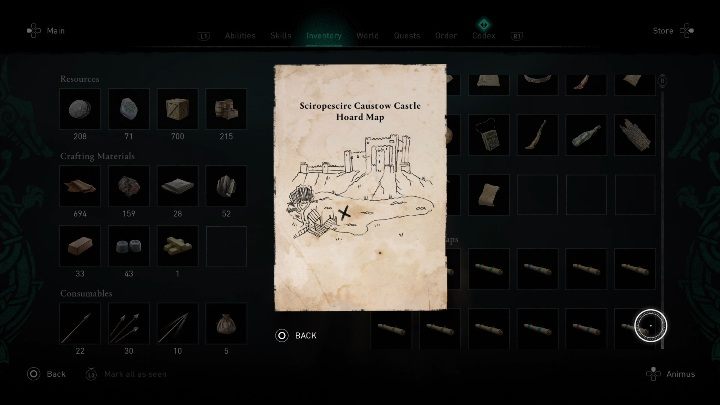 3 - Assassins Creed Valhalla: Mapa skarbów - Sciropescire, sekrety, lokacje - Assassins Creed Valhalla - poradnik do gry