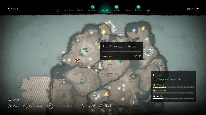 1 - AC Valhalla Gniew Druidów: Ołtarz ofiarny - Ulster, sekrety, lokacje - Assassins Creed Valhalla - poradnik do gry