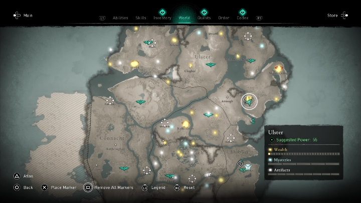 1 - AC Valhalla Gniew Druidów: Uczone księgi, zdolności - Ulster, sekrety, lokacje - Assassins Creed Valhalla - poradnik do gry