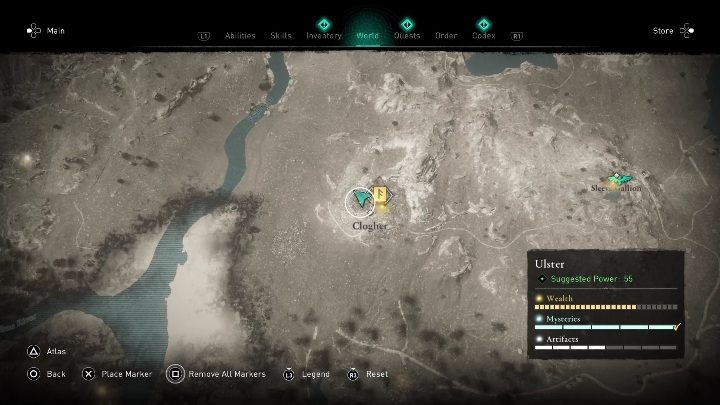 Umiejętność Strzała z bombą dymną (Smoke Bomb Arrow) znajdziecie w Clogher - AC Valhalla Gniew Druidów: Uczone księgi, zdolności - Ulster, sekrety, lokacje - Assassins Creed Valhalla - poradnik do gry