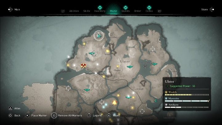 1 - AC Valhalla Gniew Druidów: Przeklęty symbol - Ulster, sekrety, lokacje - Assassins Creed Valhalla - poradnik do gry