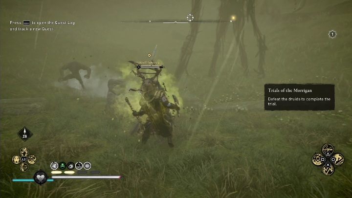 W tej aktywności zaatakuje Was kilku przeciwników - AC Valhalla Gniew Druidów: Próby Morgany - Ulster, sekrety, lokacje - Assassins Creed Valhalla - poradnik do gry