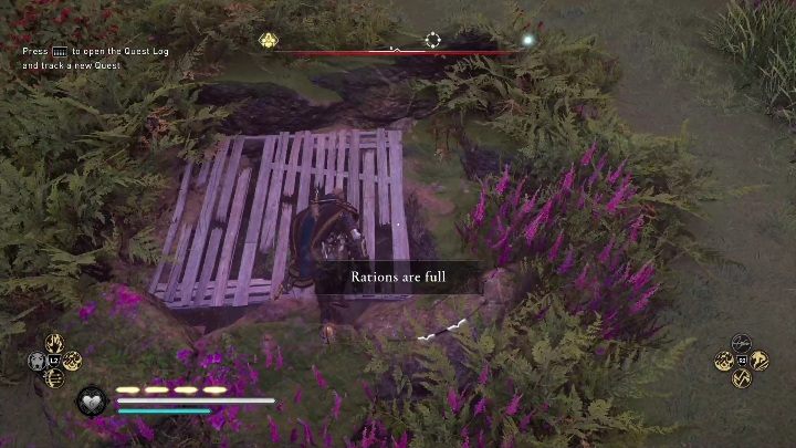 Aby dostać się do skrzyni musicie otworzyć przejście - AC Valhalla Gniew Druidów: Wyposażenie - Meath, sekrety, lokacje - Assassins Creed Valhalla - poradnik do gry