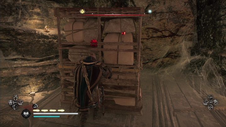 Po wejściu do jaskini po prostu biegnijcie wzdłuż ścian - AC Valhalla Gniew Druidów: Wyposażenie - Meath, sekrety, lokacje - Assassins Creed Valhalla - poradnik do gry