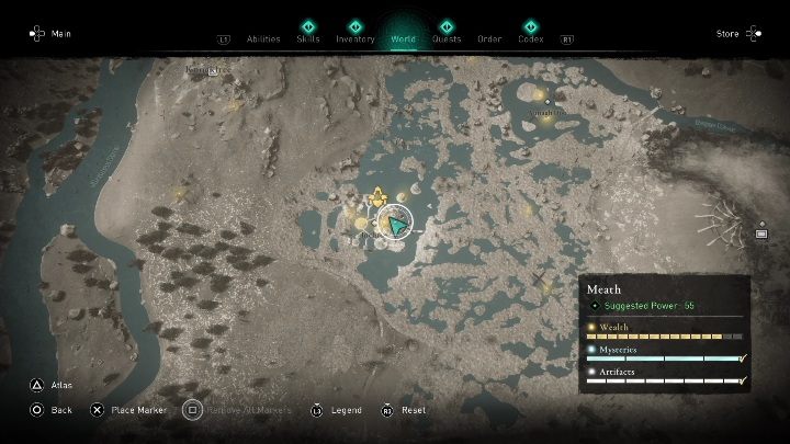 Tę skrzynię znajdziecie w Inchroe - AC Valhalla Gniew Druidów: Wyposażenie - Meath, sekrety, lokacje - Assassins Creed Valhalla - poradnik do gry