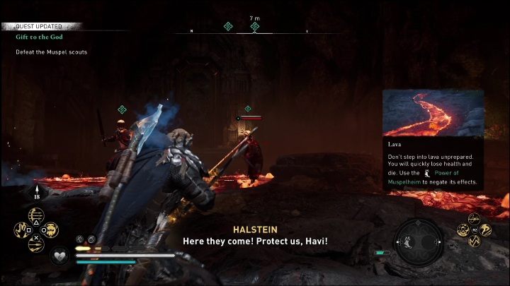 Gdy zbierzecie moc, pojawią się nowi przeciwnicy - AC Valhalla Świt Ragnaroku: Dar dla boga (Gift for the God) - opis przejścia - Assassins Creed Valhalla - poradnik do gry