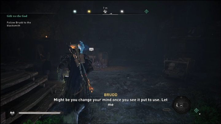 Na miejscu wasi nowi znajomi oddadzą Was pod opiekę innemu krasnoludowi - AC Valhalla Świt Ragnaroku: Dar dla boga (Gift for the God) - opis przejścia - Assassins Creed Valhalla - poradnik do gry