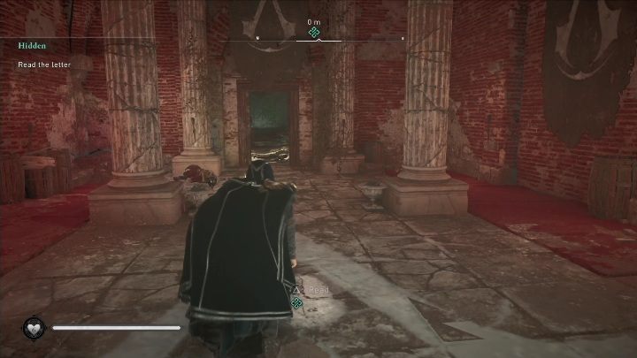 Wśród antycznych filarów jest dziura w ziemi - AC Valhalla Oblężenie Paryża: Ukryci/Hidden - solucja - Assassins Creed Valhalla - poradnik do gry