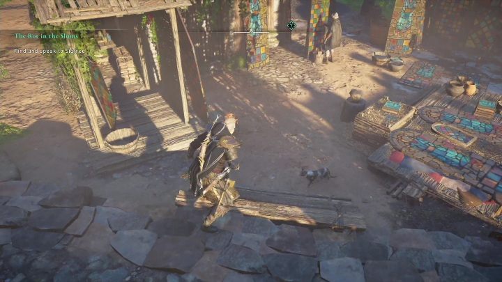 Ostatniego kota (albo i dwa) znajdziecie w zamkniętym domu, za drewnianymi drzwiami - AC Valhalla Oblężenie Paryża: Głaskot - jak zdobyć trofeum, wszystkie koty - Assassins Creed Valhalla - poradnik do gry