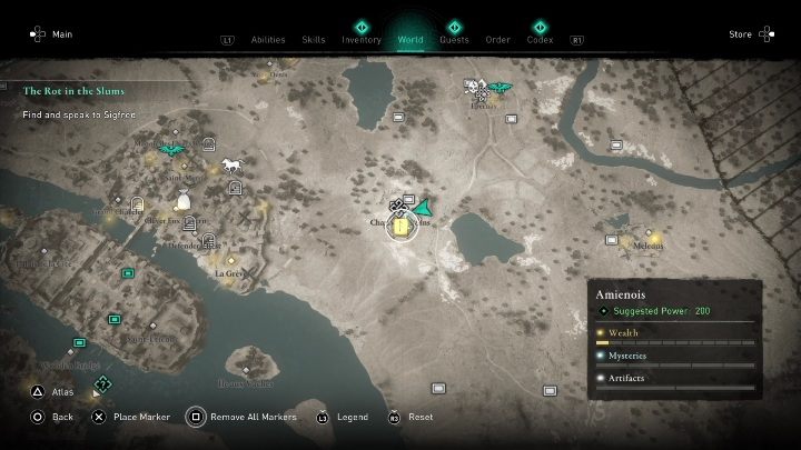 Rzymskie wykopaliska (Roman Excavations) w regionie Amienois, znajdziecie w Ruinach Champlieu (Champlieu Ruins) - AC Valhalla Oblężenie Paryża: Jak zdobyć Joyeuse? - Assassins Creed Valhalla - poradnik do gry