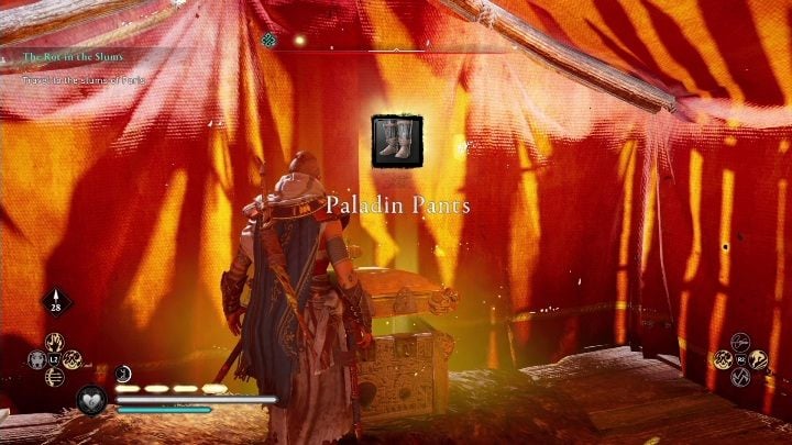 Ta skrzynia znajduje się w lokacji Medanta, we północno zachodniej części regionu Melunois - AC Valhalla Oblężenie Paryża: Jak zdobyć Zestaw Paladyna? - Assassins Creed Valhalla - poradnik do gry