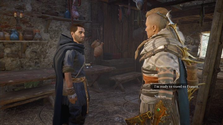 W trakcie rozmowy z Pierrem możecie potwierdzić swoją chęć do wyprawy, w ten sposób traficie na statek do obcego kraju - AC Valhalla Oblężenie Paryża: Jak odblokować Francję? - Assassins Creed Valhalla - poradnik do gry