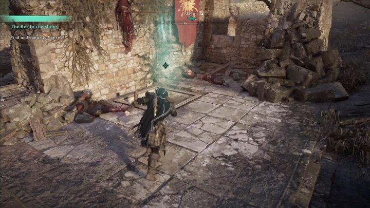 Zygfryd czeka na was z Paryżu, zaraz obok punktu synchronizacji - AC Valhalla Oblężenie Paryża: Zgnilizna wśród biedy - solucja, opis przejścia - Assassins Creed Valhalla - poradnik do gry