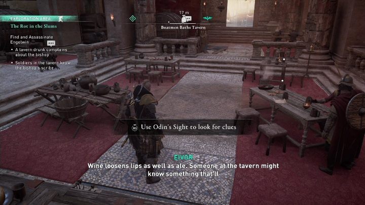 Poszukiwanie wskazówek możecie zacząć od tawerny - AC Valhalla Oblężenie Paryża: Zgnilizna wśród biedy - solucja, opis przejścia - Assassins Creed Valhalla - poradnik do gry