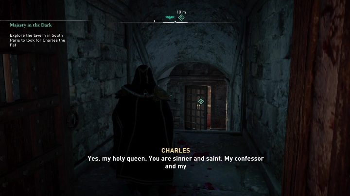 Interesują was drzwi, po lewej stronie - AC Valhalla Oblężenie Paryża: Majestat w mroku - solucja, opis przejścia - Assassins Creed Valhalla - poradnik do gry