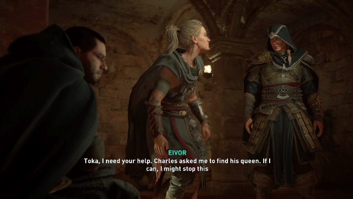 Po rozmowie z Karolem Grubym musicie udać się do Toki - AC Valhalla Oblężenie Paryża: Majestat w mroku - solucja, opis przejścia - Assassins Creed Valhalla - poradnik do gry